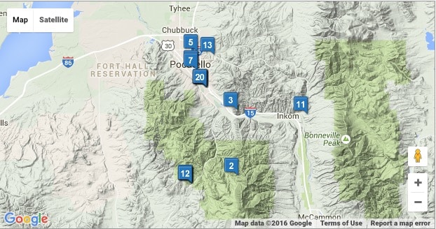 About Pocatello Idaho and Surrounding Areas